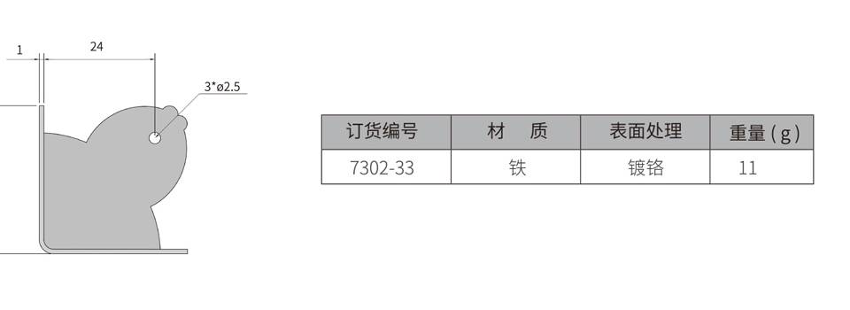 重型木箱包角 工具箱护角  医疗箱保温箱护角