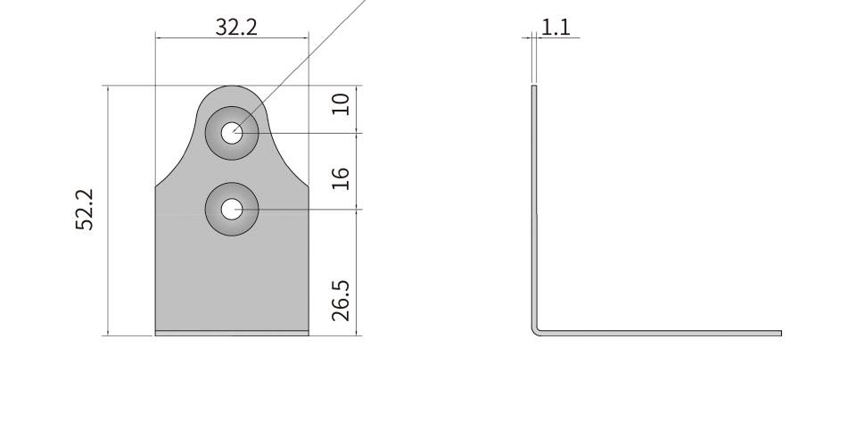 铝箱工具箱包边角码 五金包边 箱包包边生产厂家